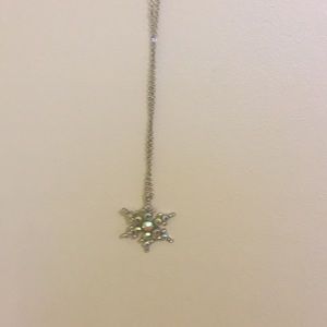 Snowflake necklace